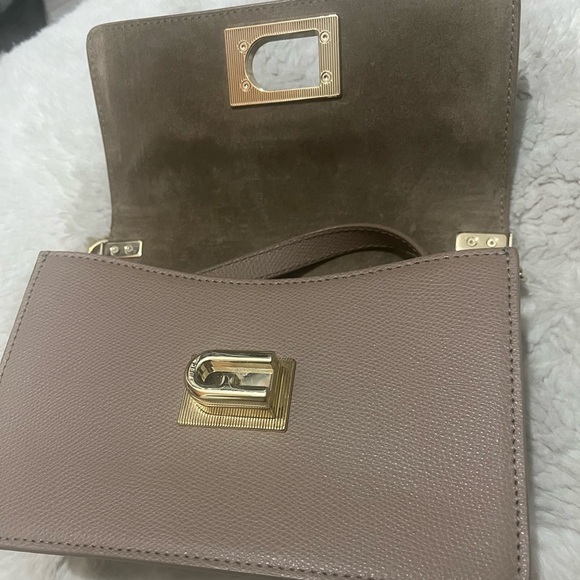 Cream Furla 1927 Crossbody Bag - Picture 9 of 13